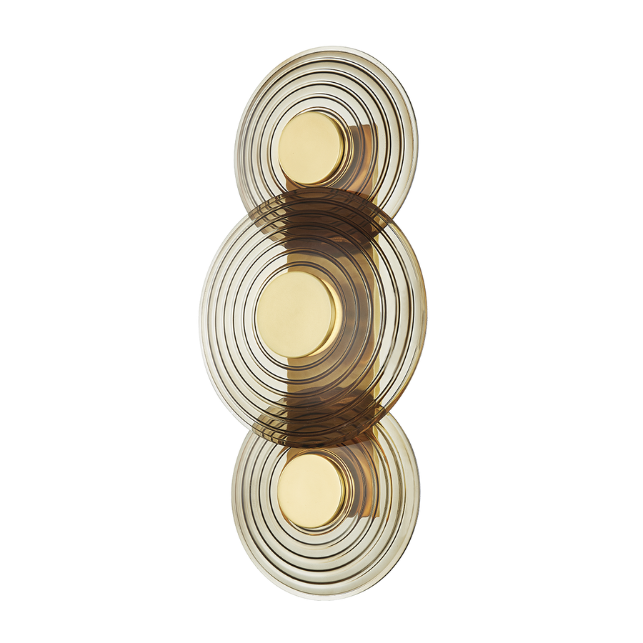 Hudson Valley Lighting Griston Wall Sconce — Aged Brass
