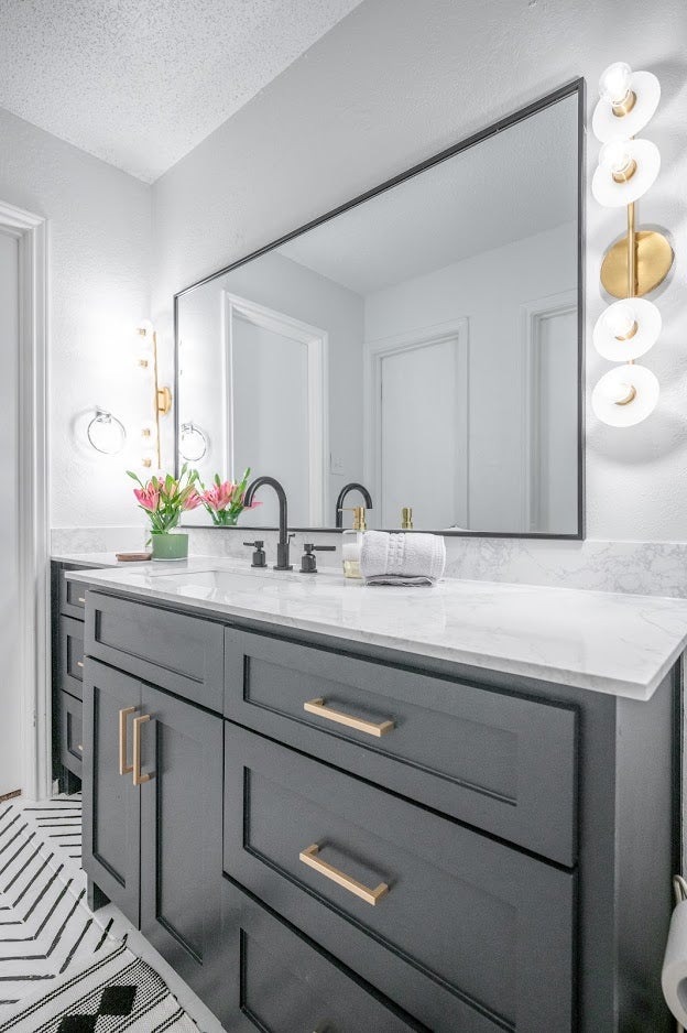 Hudson Valley Lighting Elmont Bath and Vanity — Aged Brass