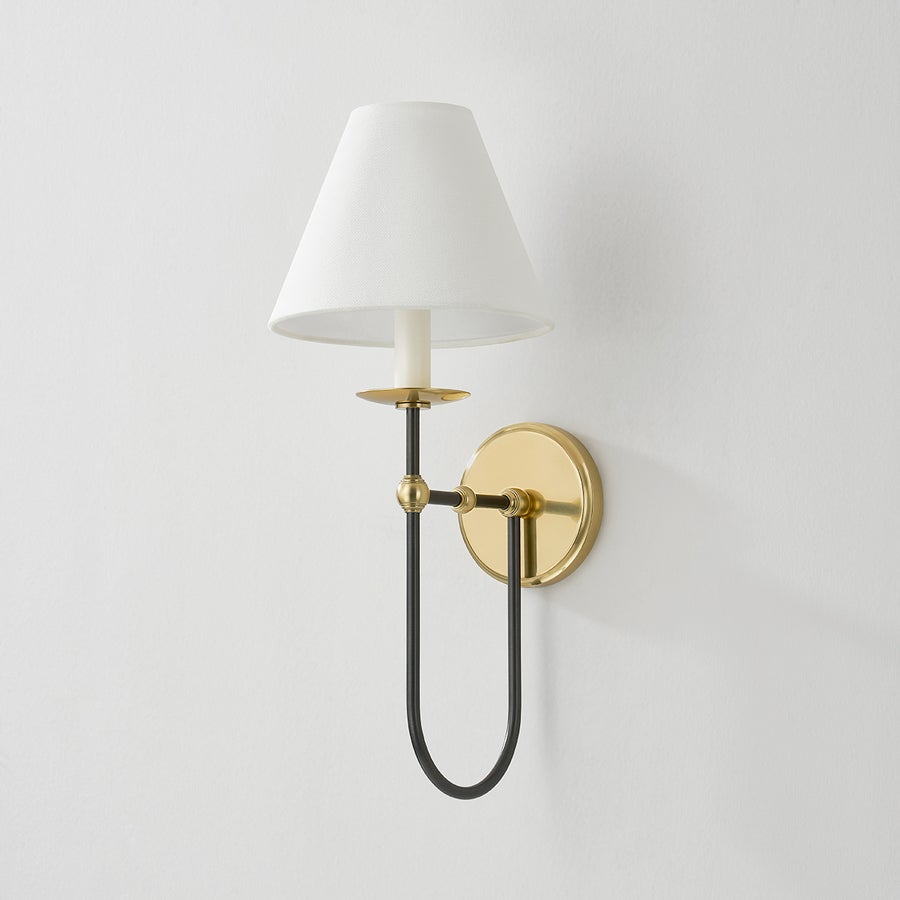 Hudson Valley Lighting DEMAREST Wall Sconce — 6319-AGB/DB