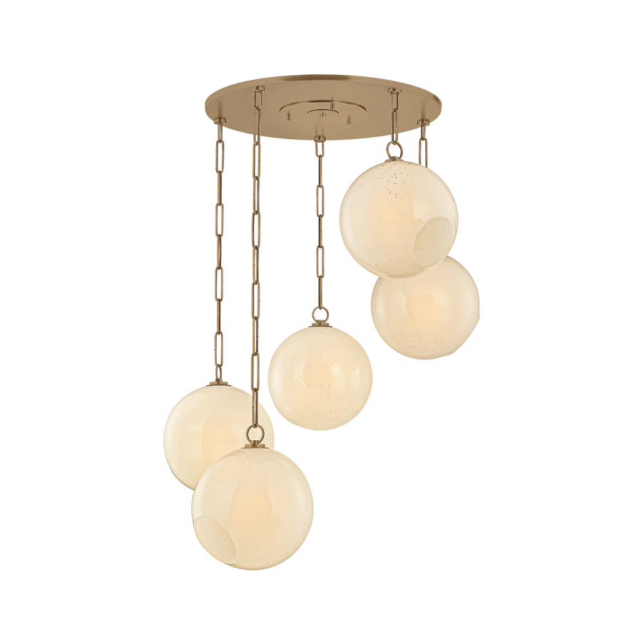 Troy Lighting BRAMBLE CHANDELIER — F1836-PBR