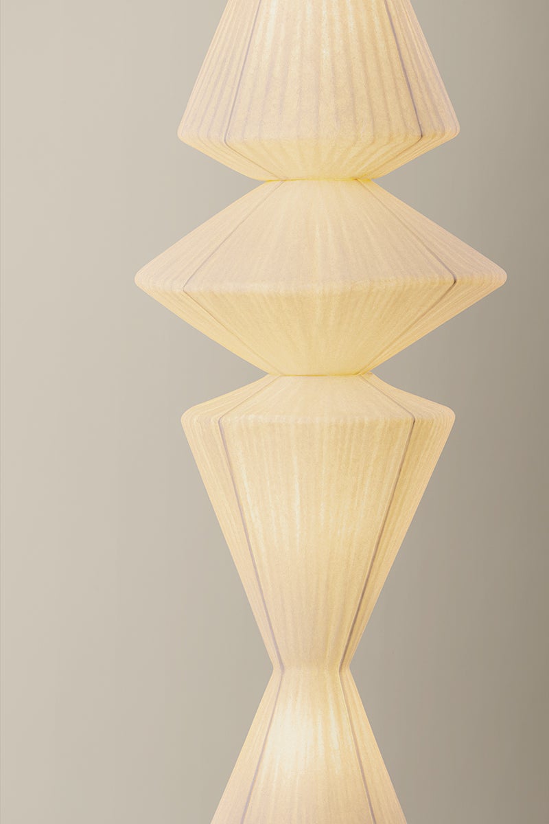 Hudson Valley Lighting Greendale Floor Lamp — Aged Brass