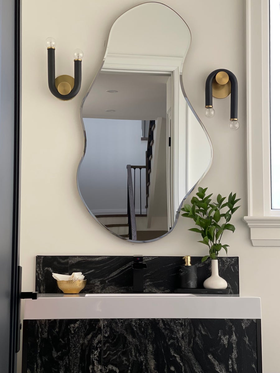 Mitzi Whit Wall Sconce — H382102-AGB/BK