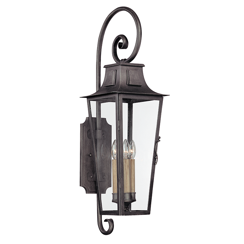 Troy Lighting Parisian Square Exterior Wall Sconce — B2963-APW