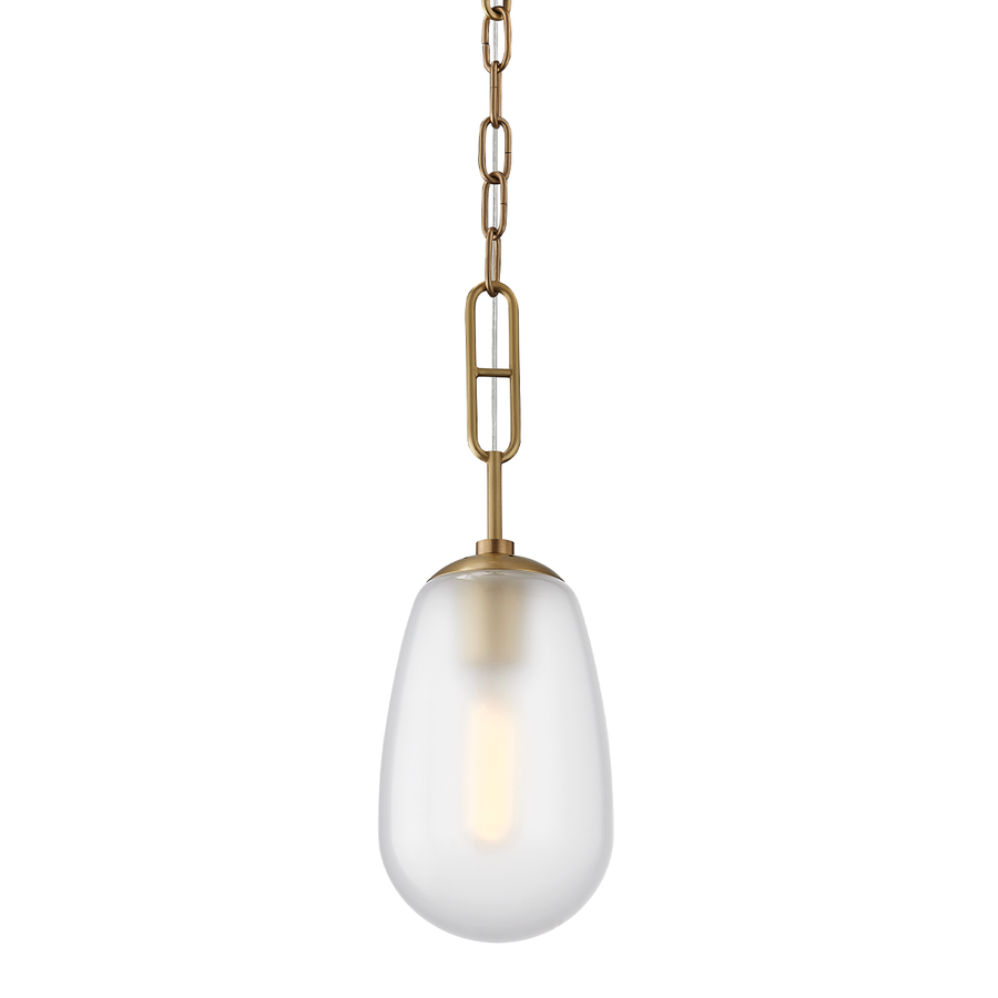 Hudson Valley Lighting Bruckner Pendant — Aged Brass