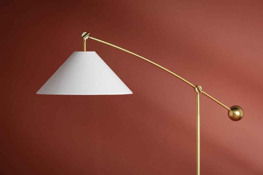 Mitzi Birdie Floor Lamp — HL696401-AGB
