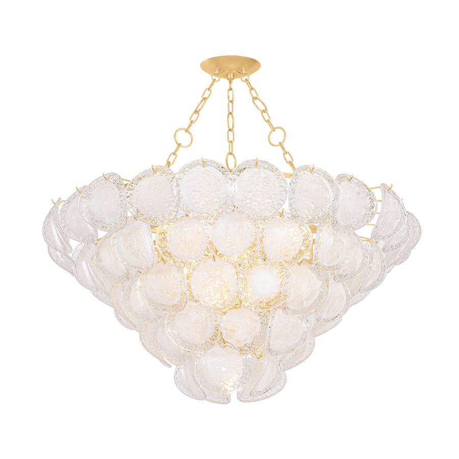 Hudson Valley Lighting Cedar Hill Chandelier — Vintage Gold Leaf