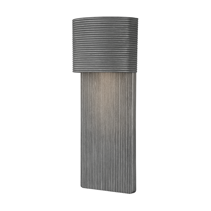 Troy Lighting Tempe Exterior Wall Sconce — B1217-GRA