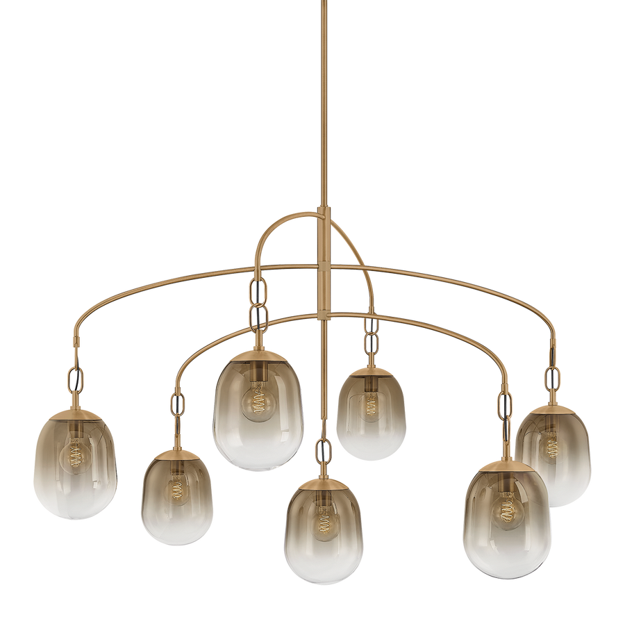 Troy Lighting HARVEY CHANDELIER — F2559-PBR