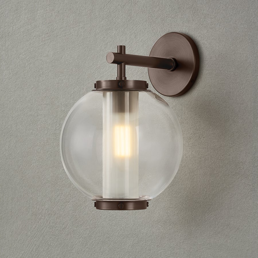 Troy Lighting Marco Exterior Wall Sconce — B6214-BRZ