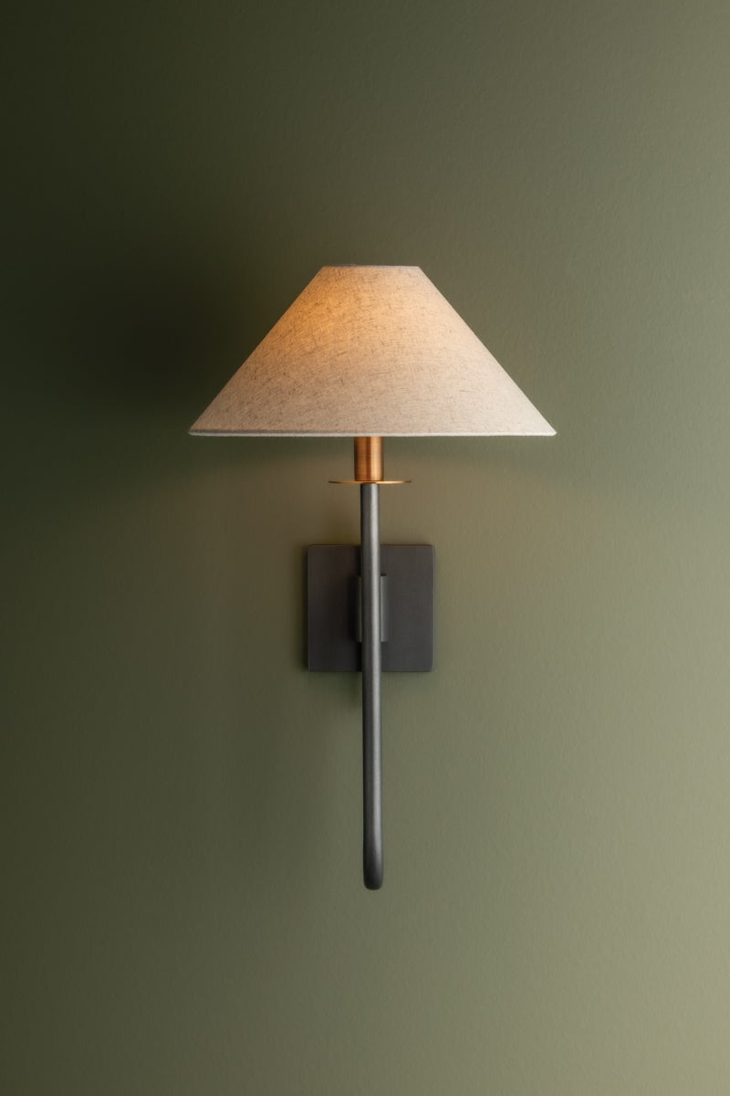 Troy Lighting MATEO Wall Sconce — B2121-PBR/GRA