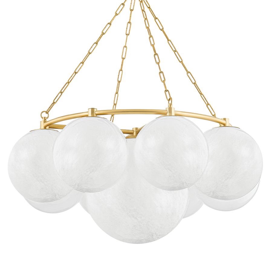 Hudson Valley Lighting THORNWOOD Chandelier — Aged Brass