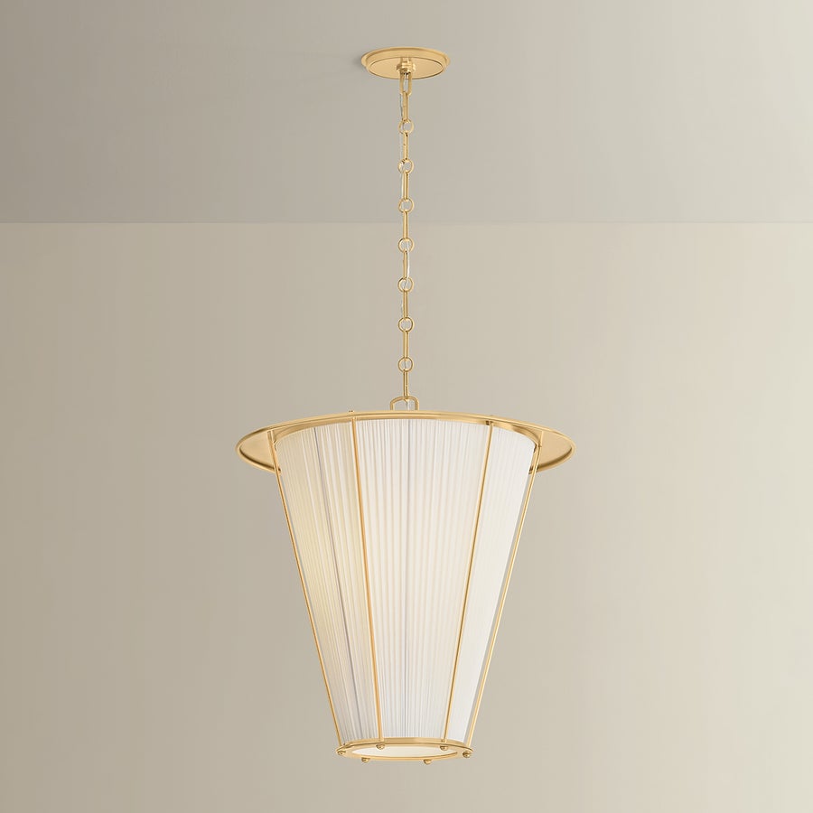Hudson Valley Lighting Ellsworth Lantern — Aged Brass