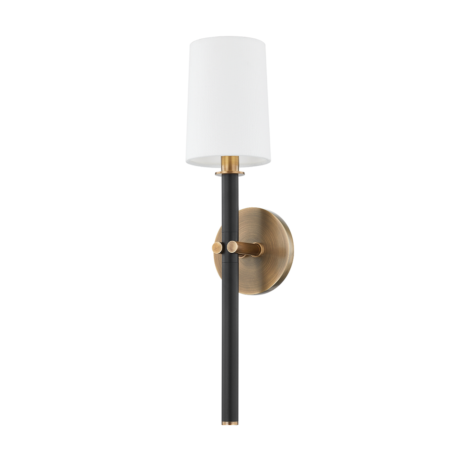 Troy Lighting BELVEDERE Wall Sconce — B2819-PBR/TBK