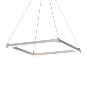 Stix Square Fixtures & Pendants in Bright Satin Aluminum thumbnail