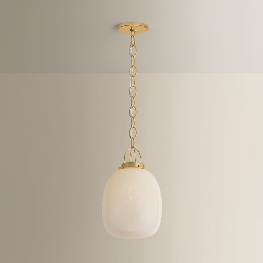 Hudson Valley Lighting Enosburg Pendant — Aged Brass