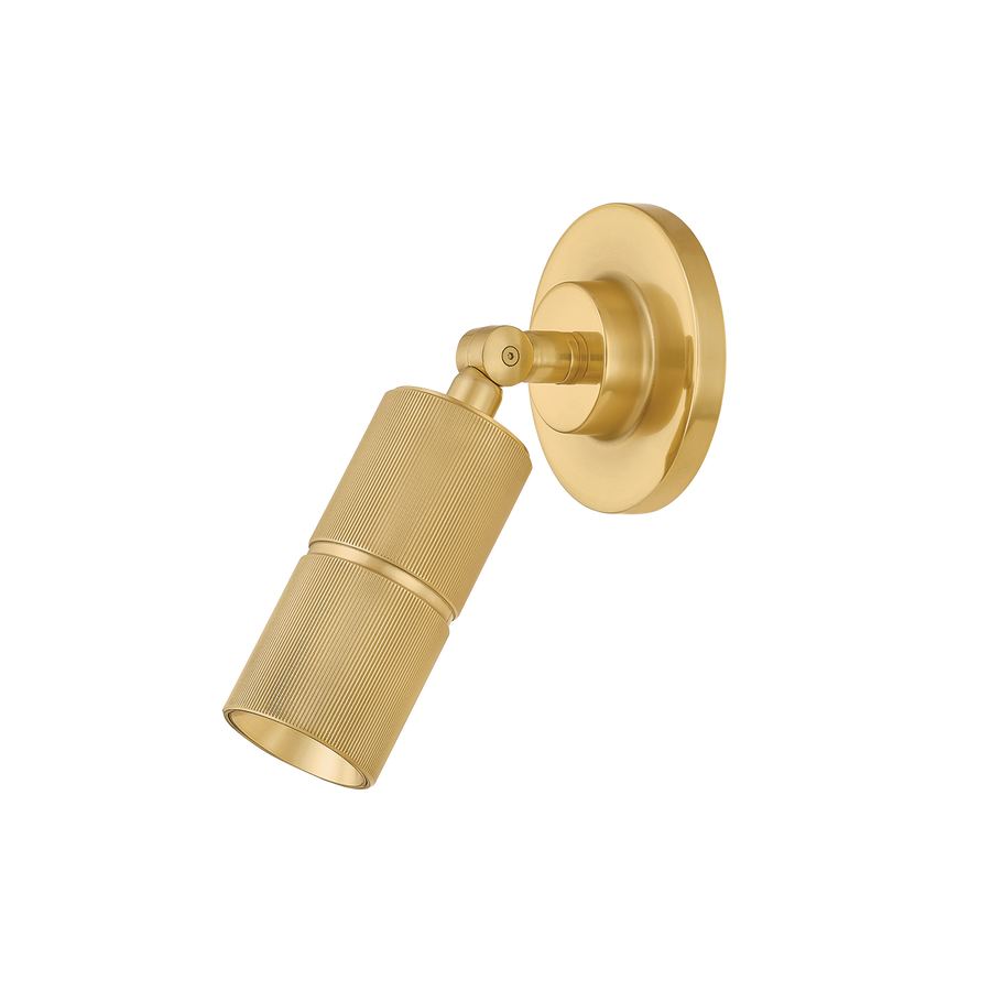 Hudson Valley Lighting TRUETT Wall Sconce — Aged Brass