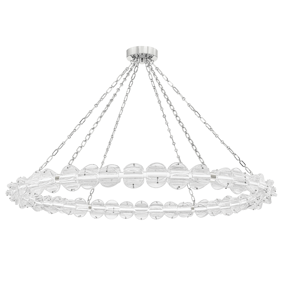 Hudson Valley Lighting Lindley Chandelier — Polished Nickel
