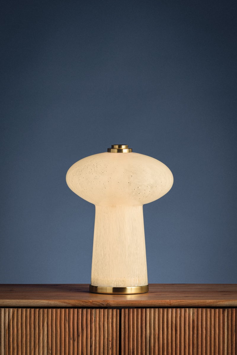 Hudson Valley Lighting FORDS Rechargeable Table Lamp — Aged Brass