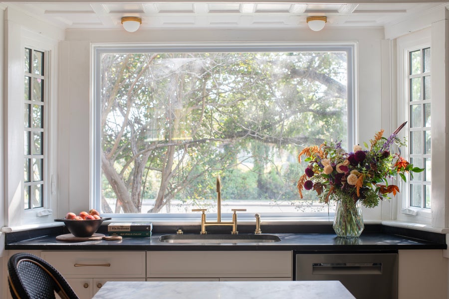 Hudson Valley Lighting Ainsley Flush Mount — Aged Brass