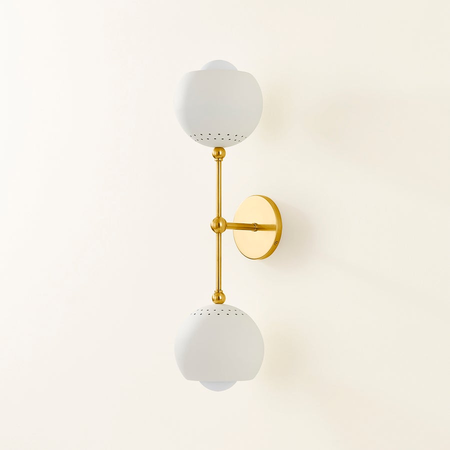 Mitzi Saylor Wall Sconce — H832102-AGB/SCR