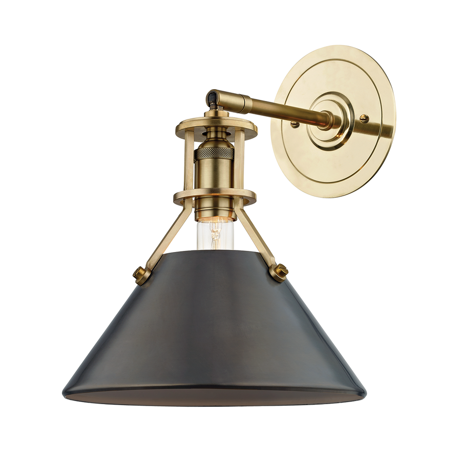Hudson Valley Lighting Metal No. 2 Wall Sconce — MDS950-ADB
