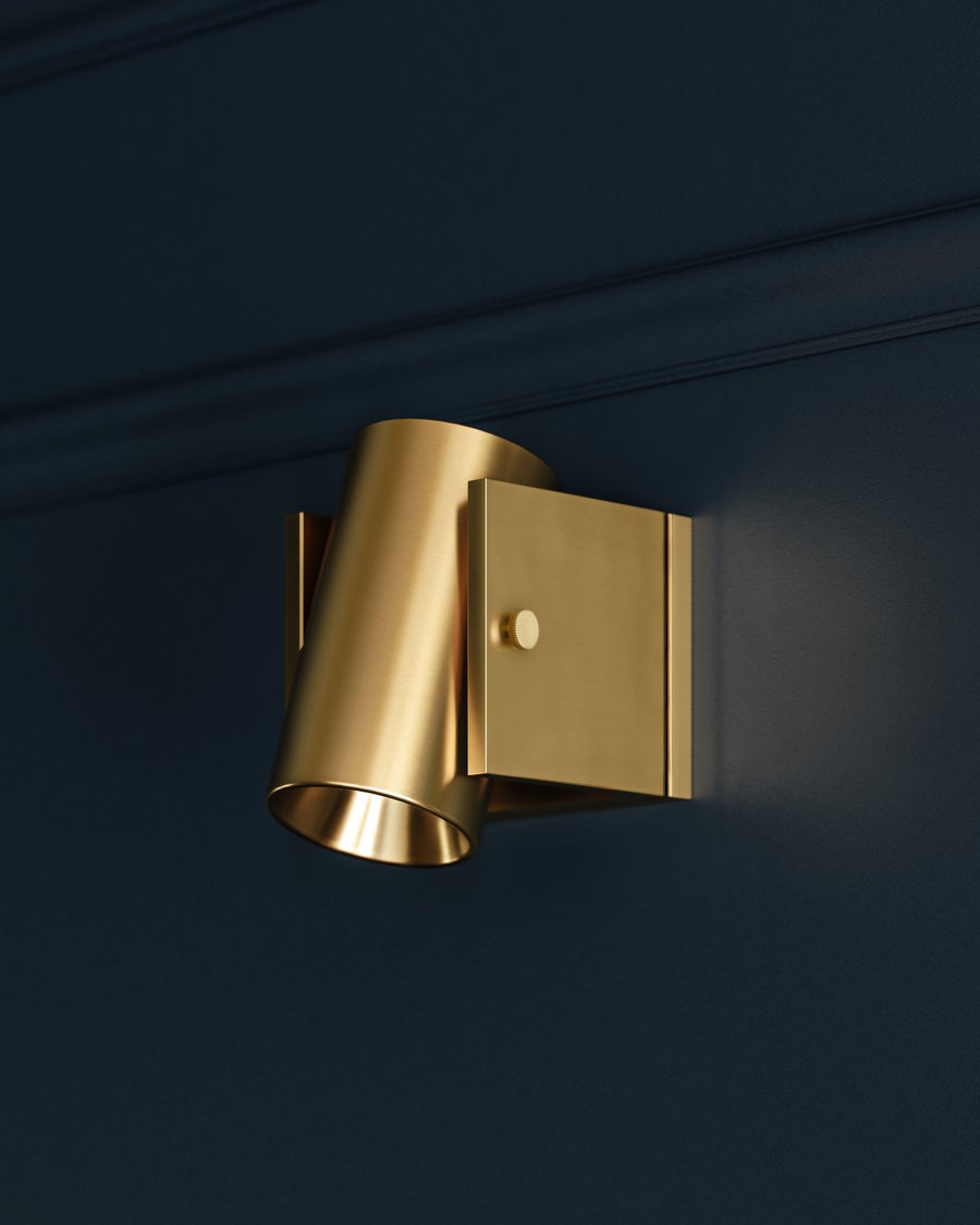 Hudson Valley Lighting NOWRA WALL SCONCE — Aged Brass