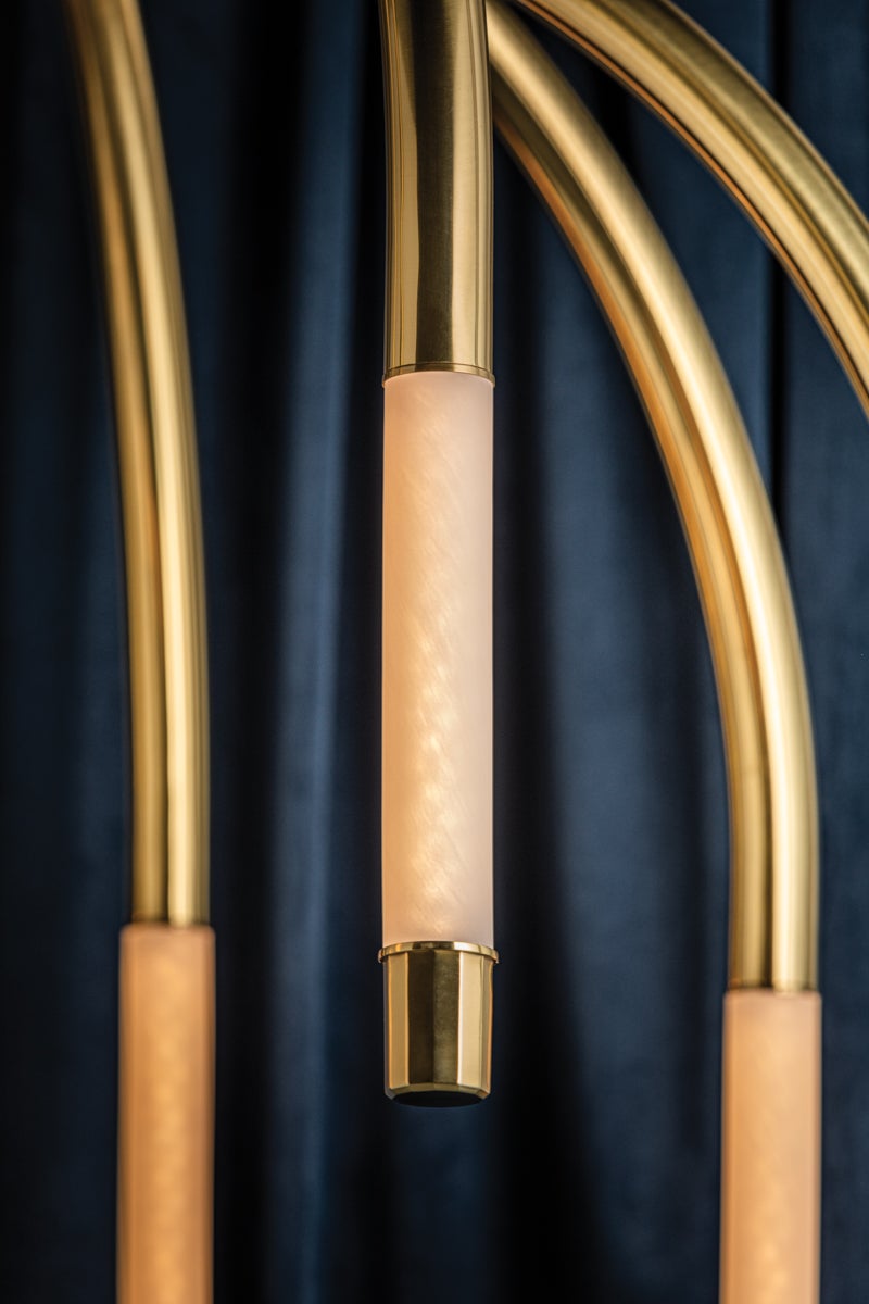 Corbett Lighting ZEME Chandelier — 471-48-VPB