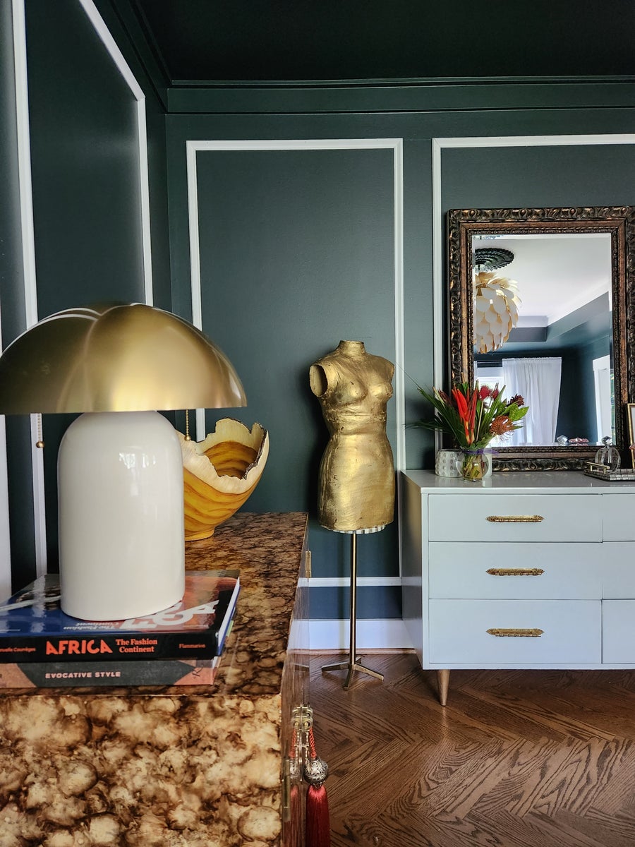 Mitzi Gaia Table Lamp — HL777201-AGB/CLC