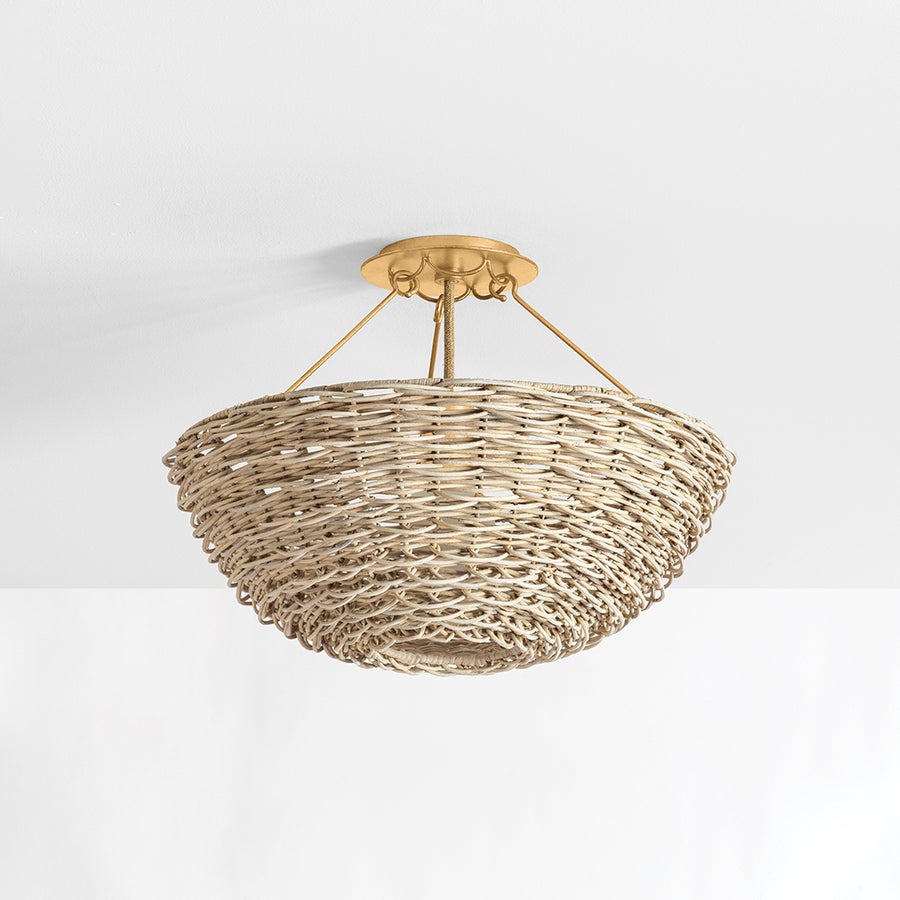 Troy Lighting CAMPO Semi Flush — C3318-VGL