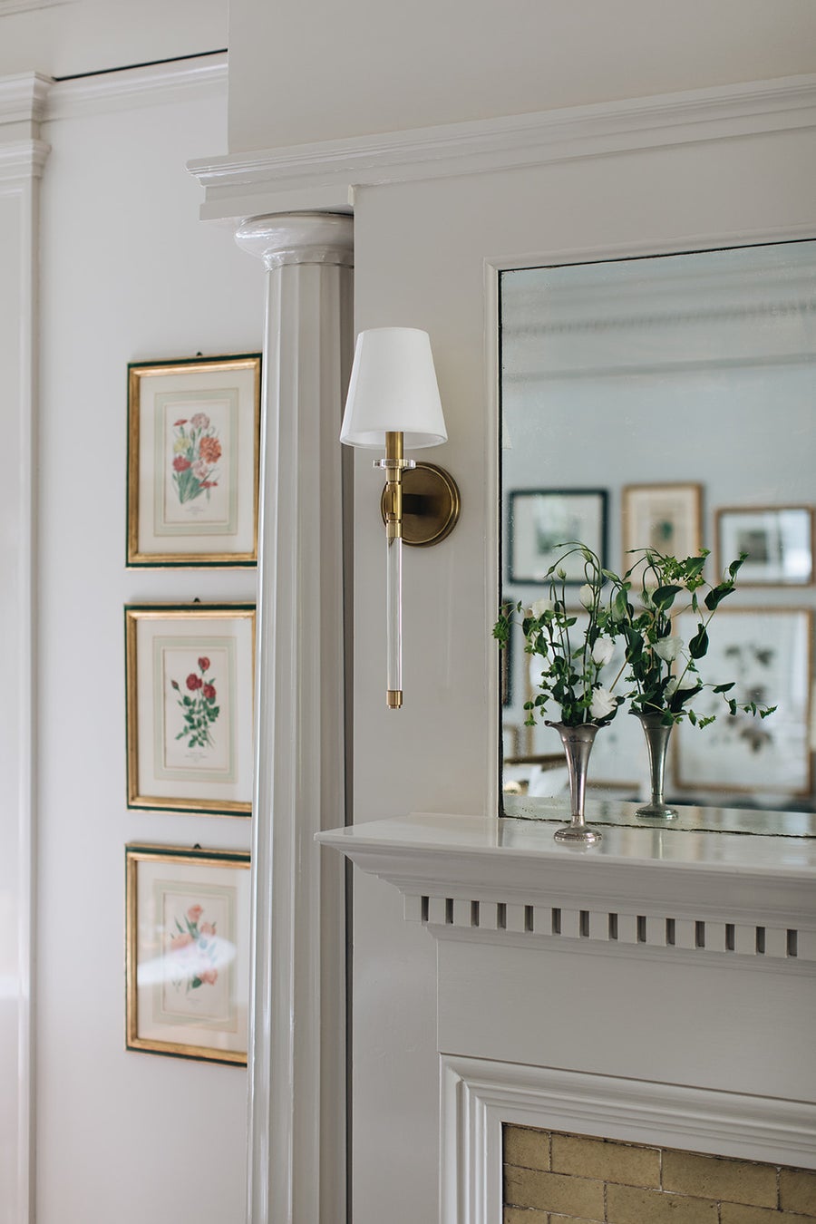 Hudson Valley Lighting Blixen Wall Sconce — Aged Brass