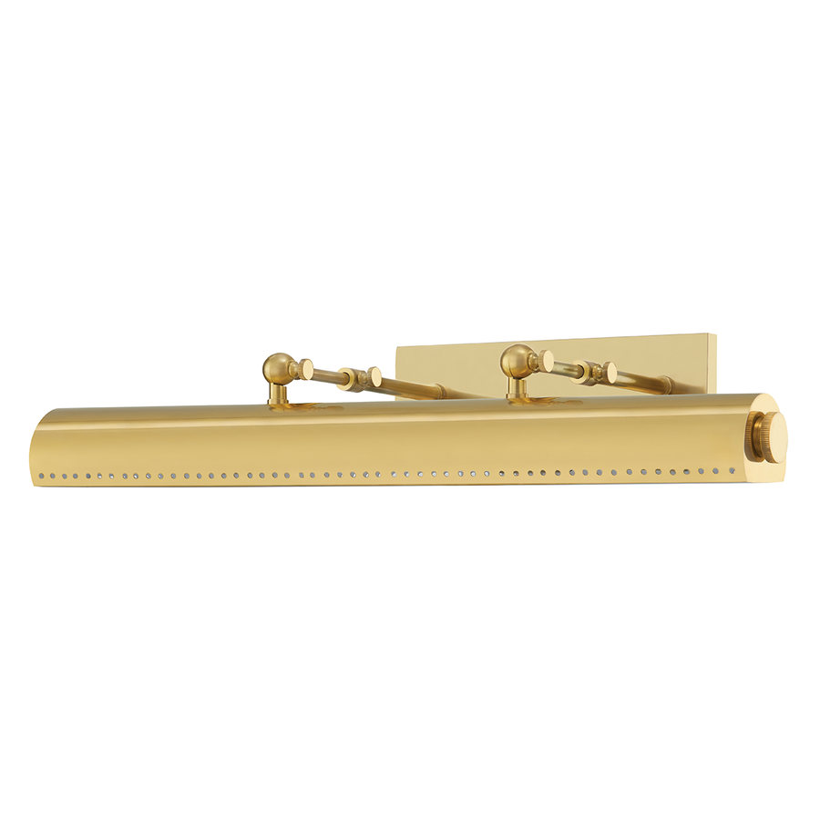 Hudson Valley Lighting Hampshire Picture Light — Aged Brass