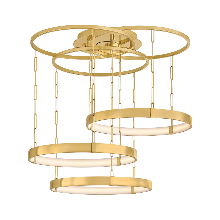 Corbett Lighting Chiasso Chandelier — 537-38-VPB