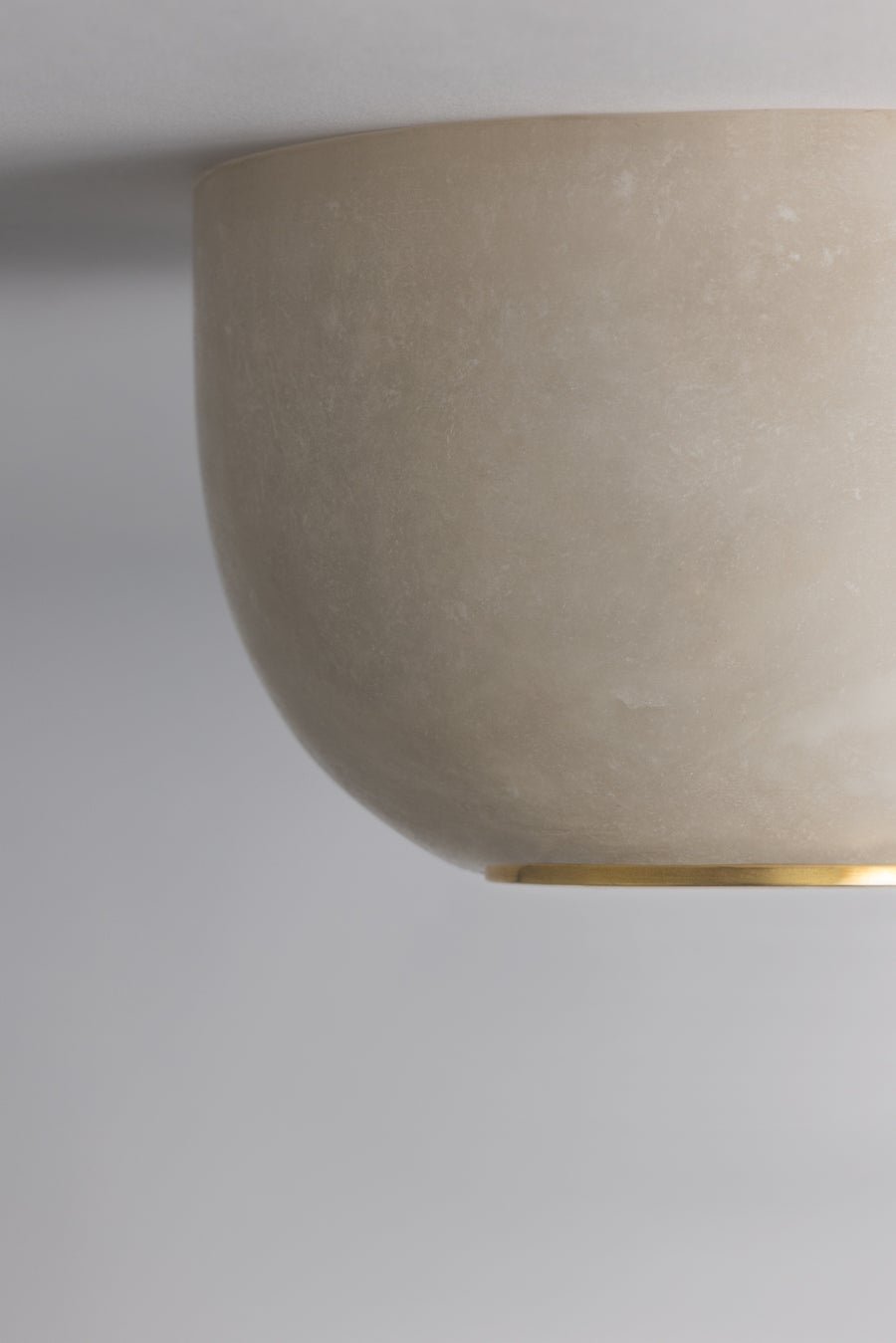 Hudson Valley Lighting Bains Corner Flush Mount — Aged Brass
