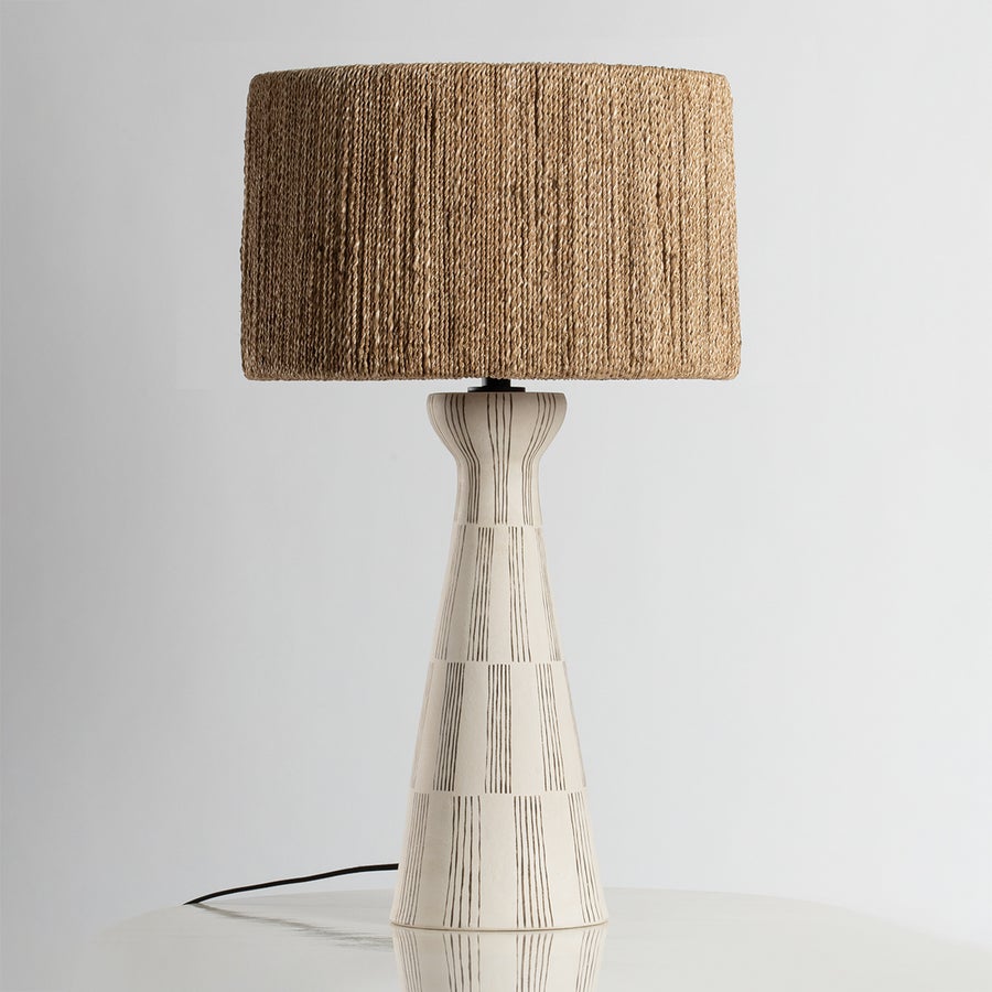Troy Lighting Palma TABLE LAMP — PTL1230-SBK/CGH