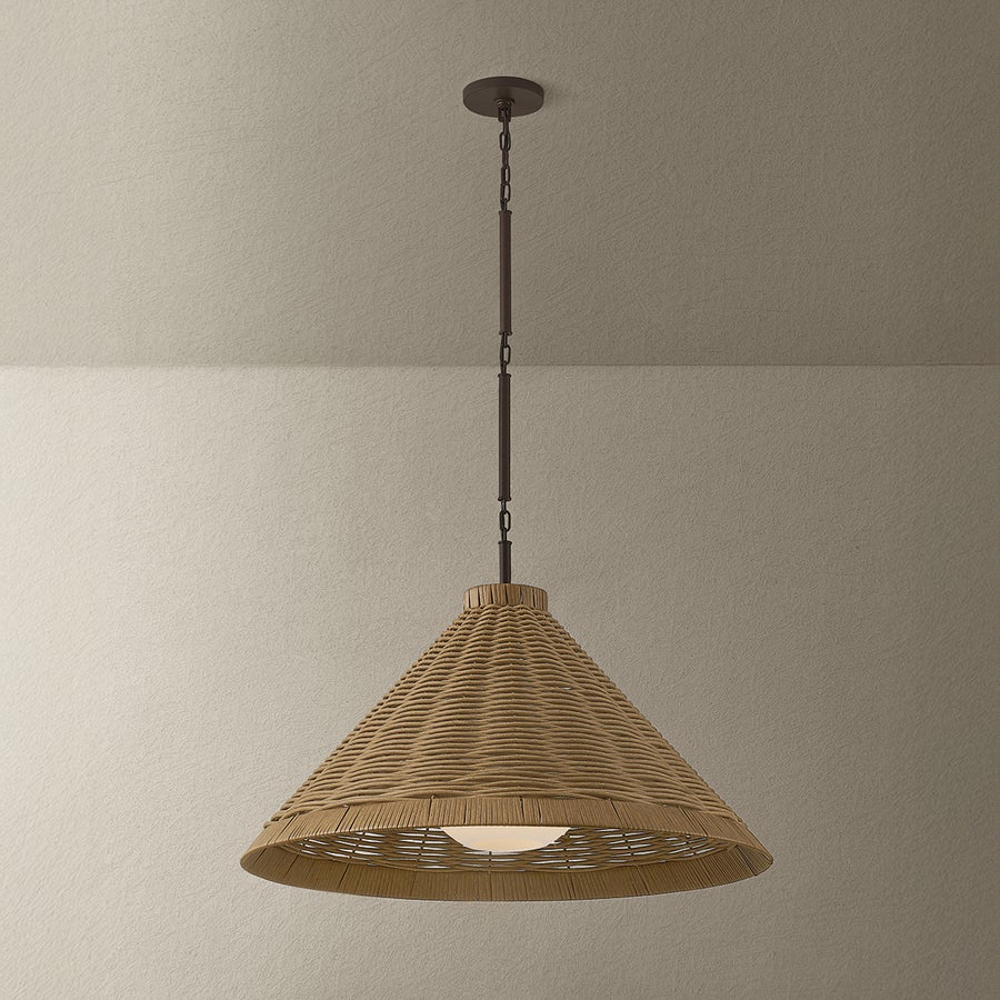 Troy Lighting Devlin Pendant — F3328-BRZ