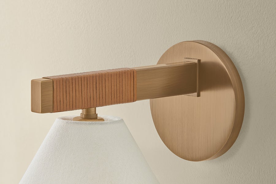 Troy Lighting Stoney Wall Sconce — B2509-PBR