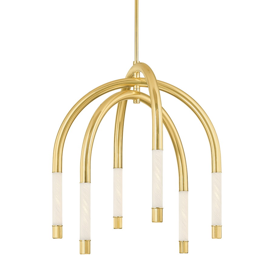 Corbett Lighting ZEME Chandelier — 471-34-VPB