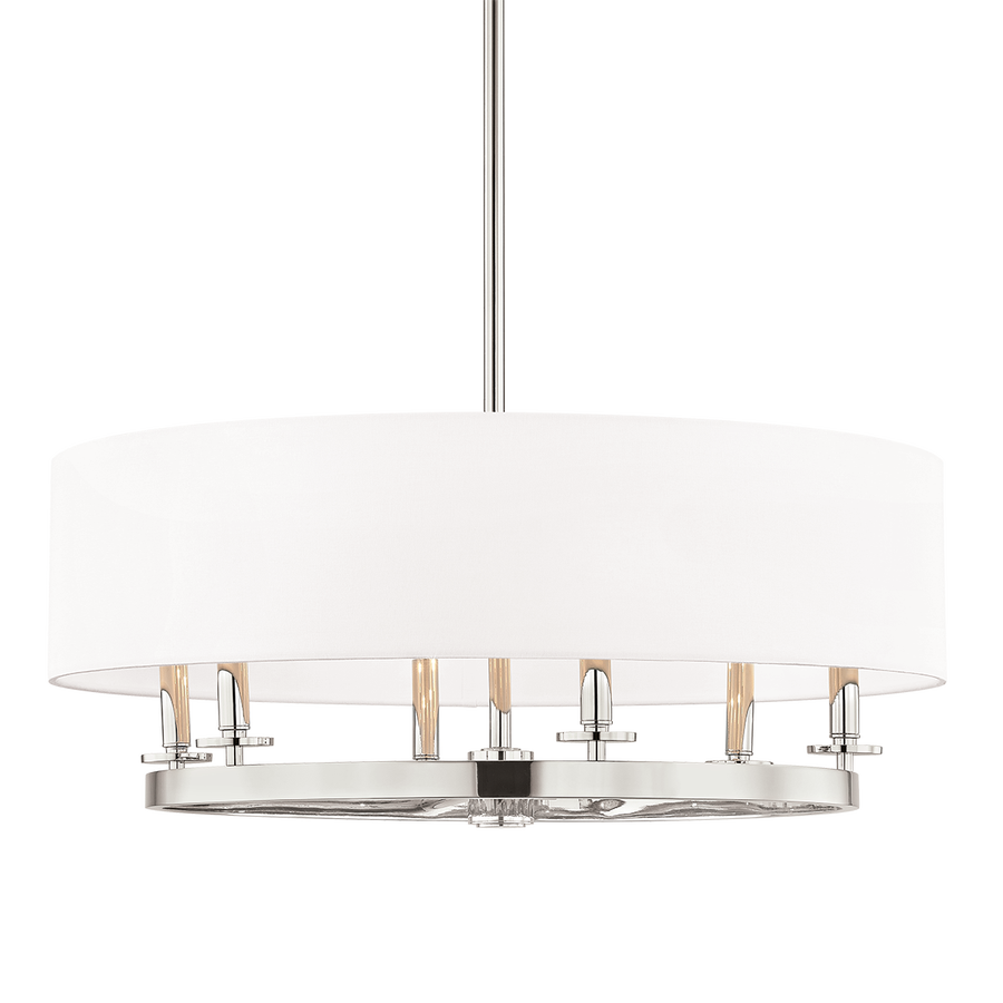Hudson Valley Lighting Durham Chandelier — Polished Nickel