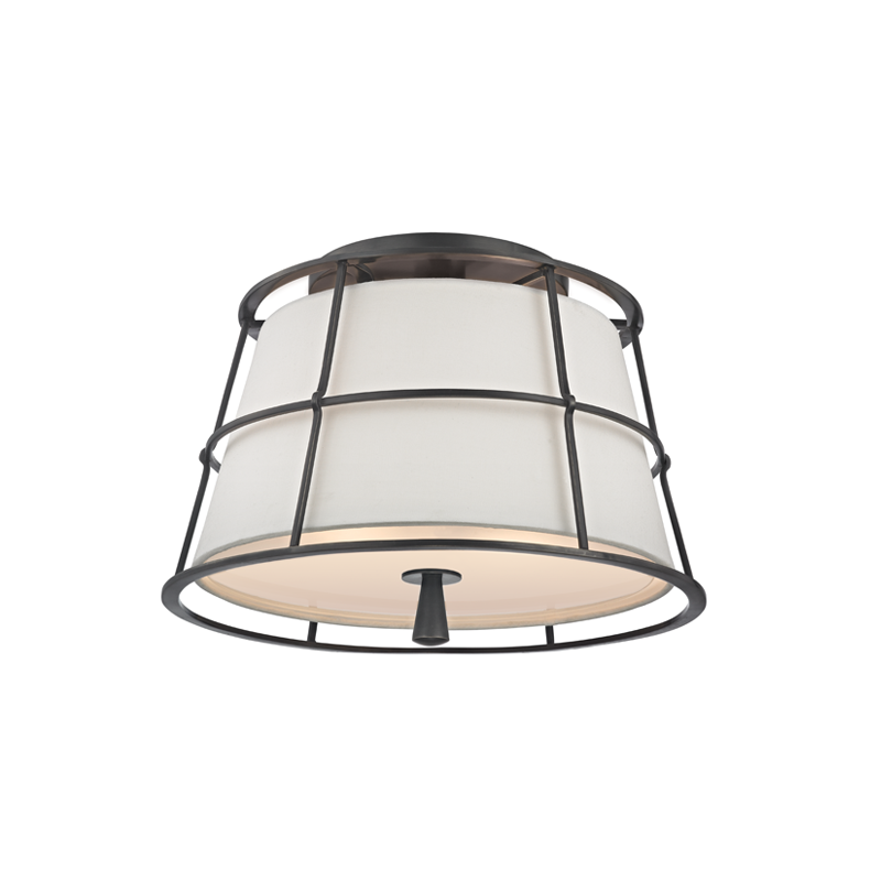 Hudson Valley Lighting Savona Semi Flush — Old Bronze