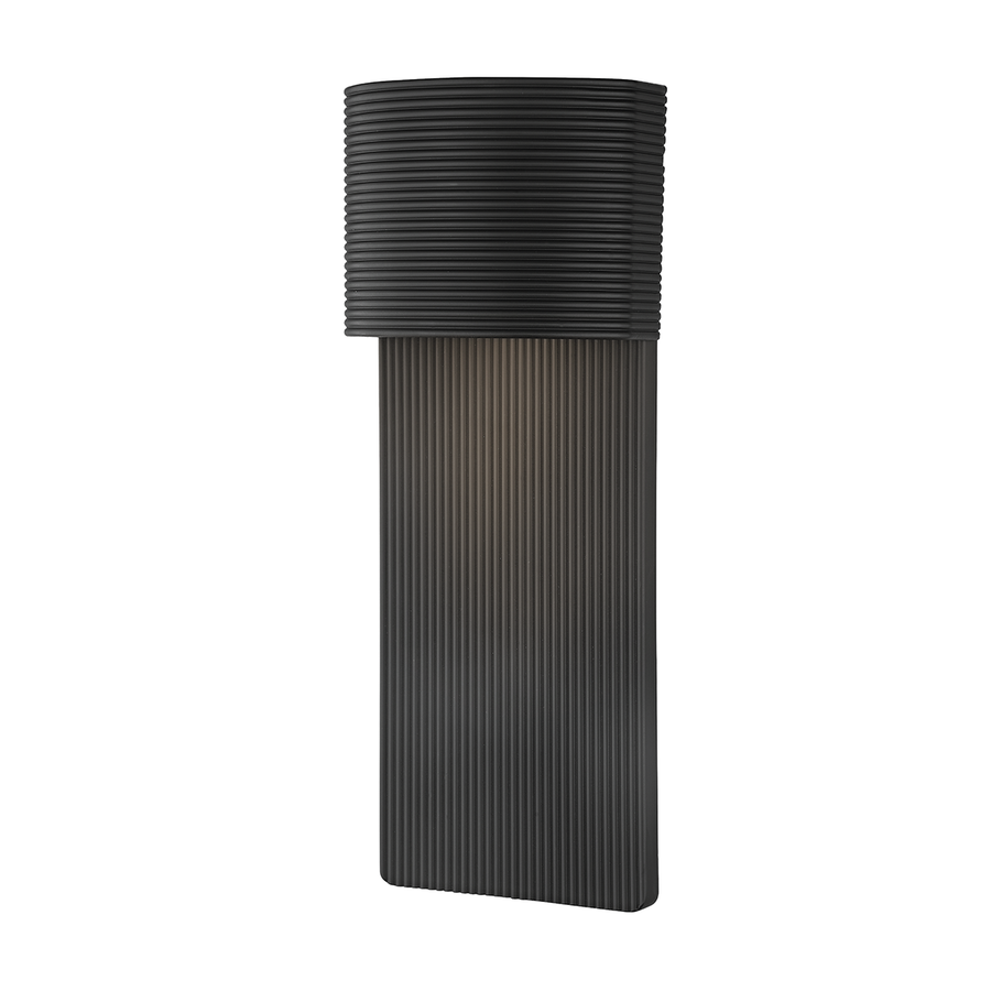 Troy Lighting Tempe Exterior Wall Sconce — B1217-SBK