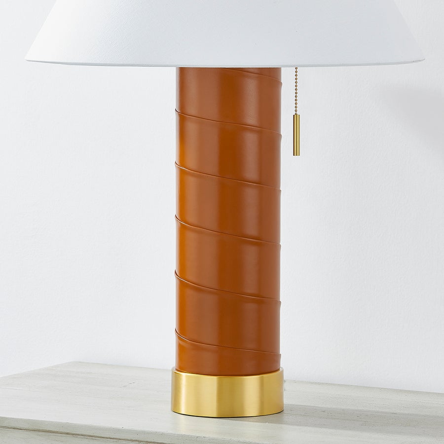 Hudson Valley Lighting NORWALK Table Lamp — Aged Brass