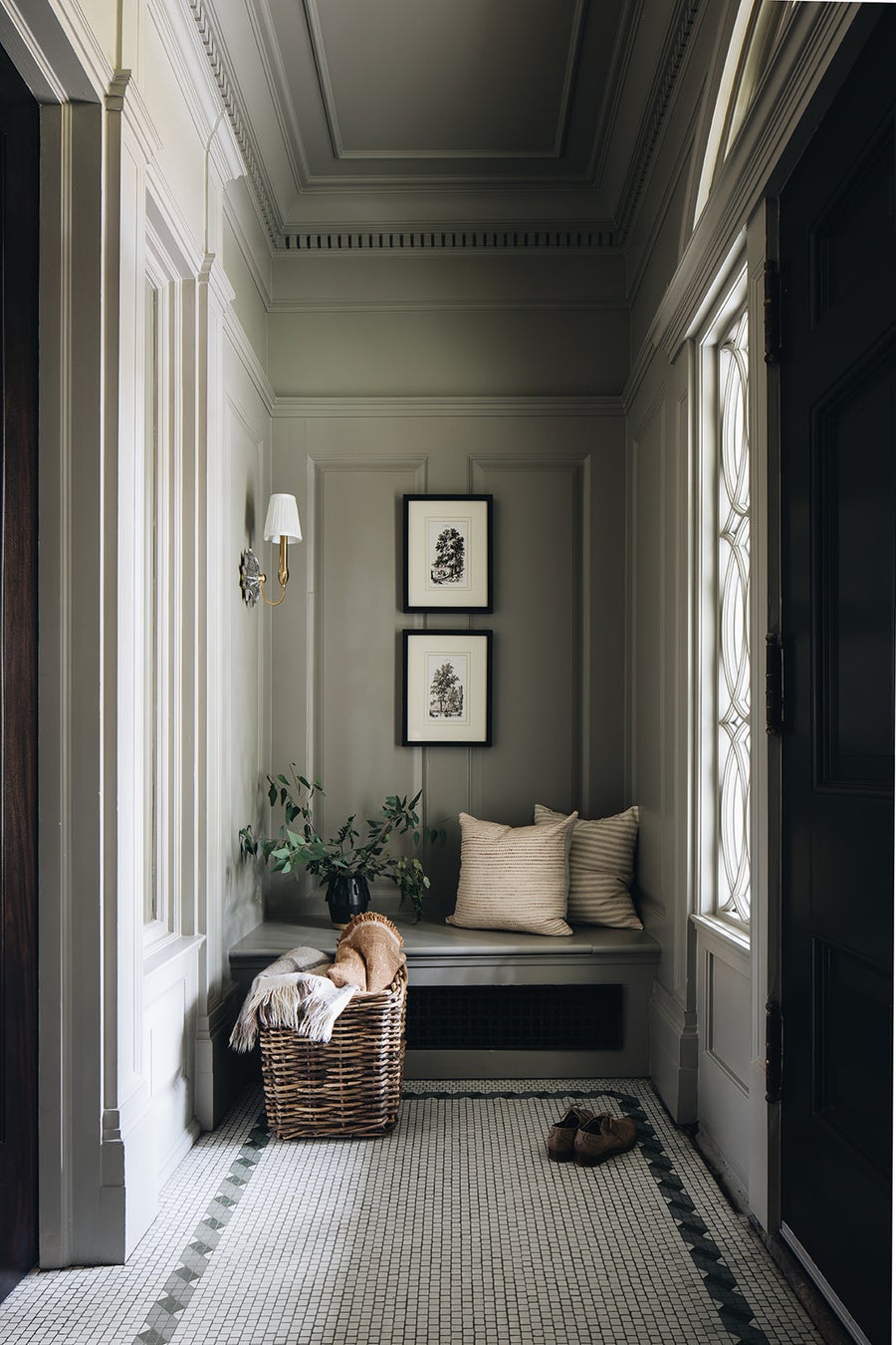 Hudson Valley Lighting Barton Wall Sconce — Aged Brass