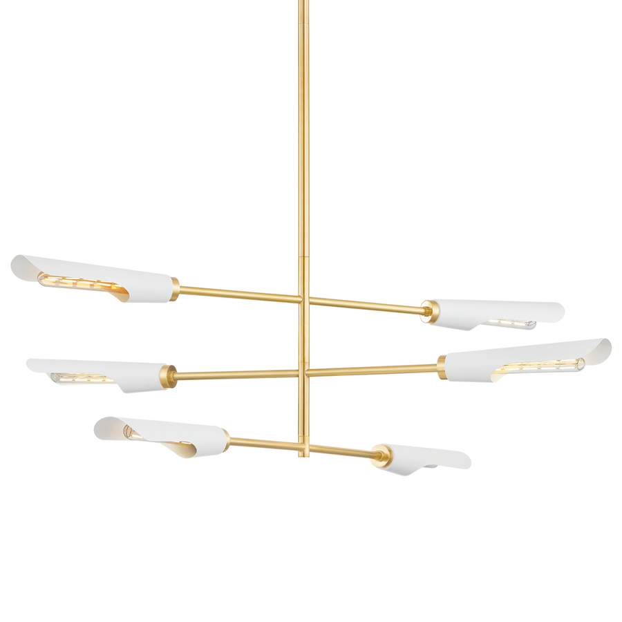 Mitzi Harperrose Chandelier — H828806-AGB/SWH