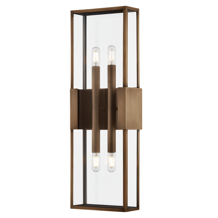 Troy Lighting Santa Clara Exterior Wall Sconce — B2924-PBR
