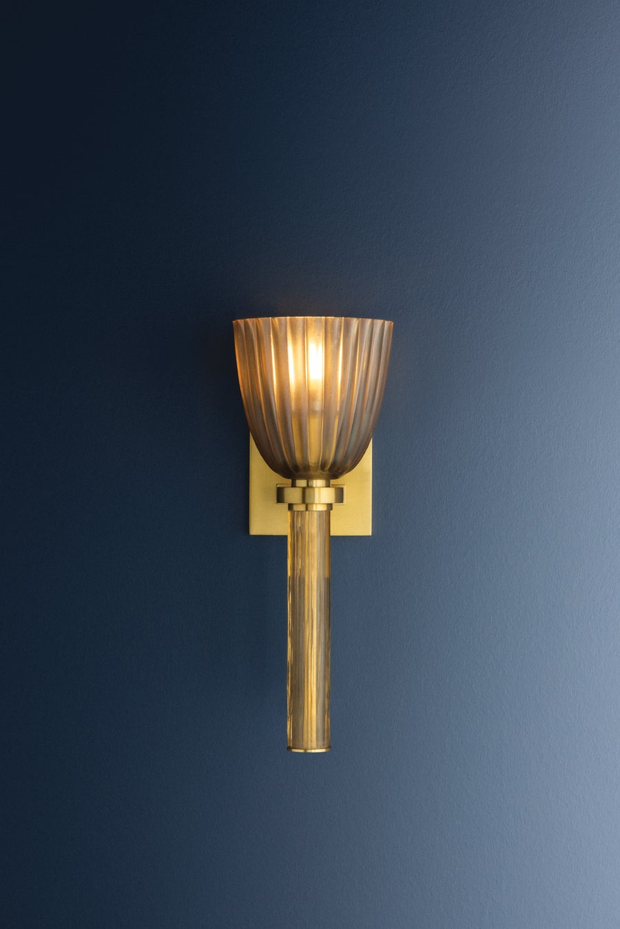 Hudson Valley Lighting COLUMBUS Wall Sconce — Aged Brass