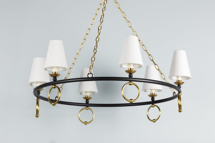Mitzi Haverford Chandelier — H757806-AGB/TBK