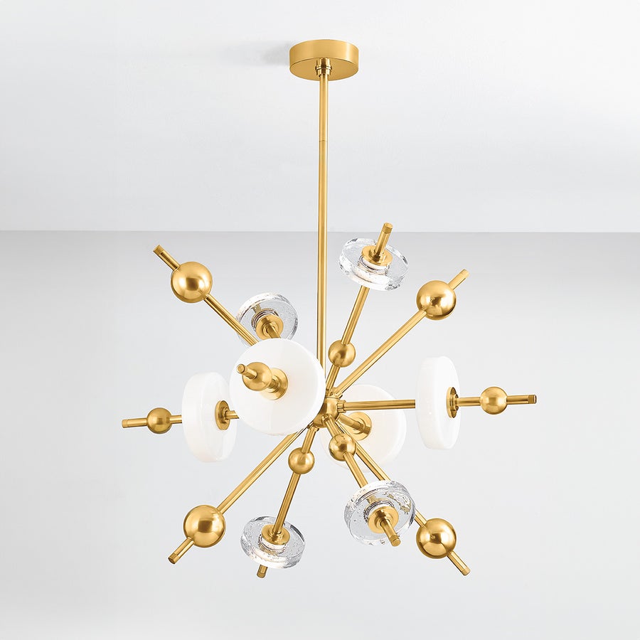 Hudson Valley Lighting MAYNARD CHANDELIER — Aged Brass