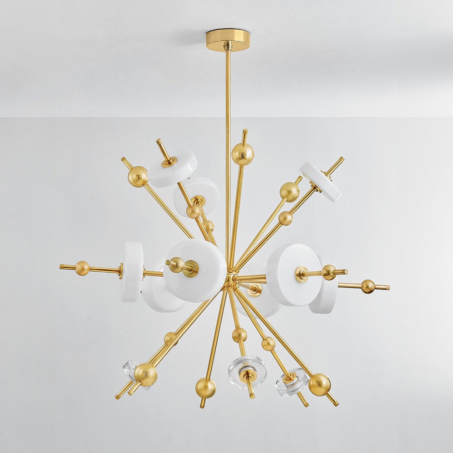 Hudson Valley Lighting MAYNARD CHANDELIER — Aged Brass
