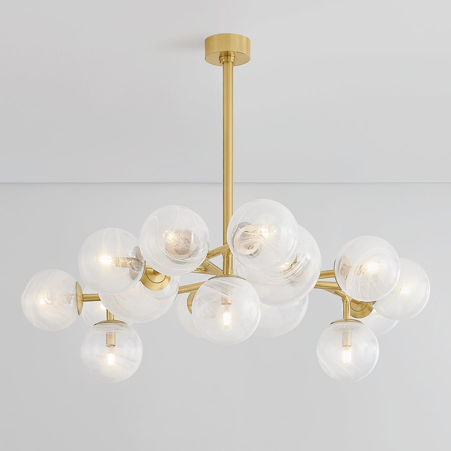 Corbett Lighting GLASGOW Chandelier — 488-47-VPB