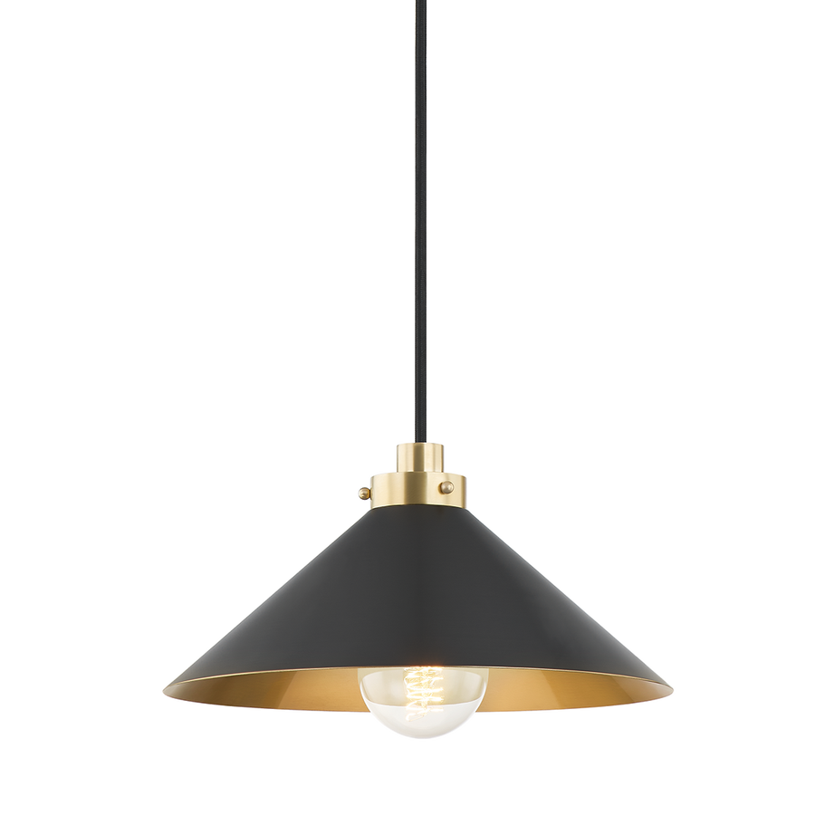 Hudson Valley Lighting CLIVEDON Pendant — MDS1401-AGB/DB